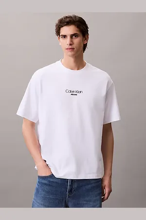 Calvin Klein T-shirt con logo grafico taglio relaxed