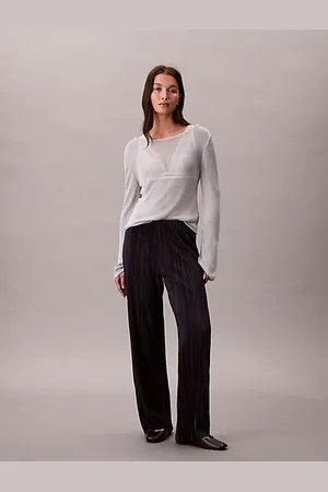 Calvin Klein Pantaloni plissettati da infilare