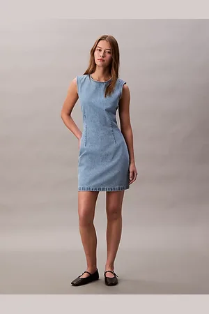 Calvin Klein Abito con maniche ad aletta aperto sul retro