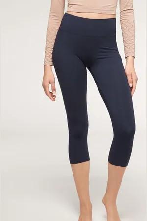 Calzedonia Leggings Capri in Cotone Donna
