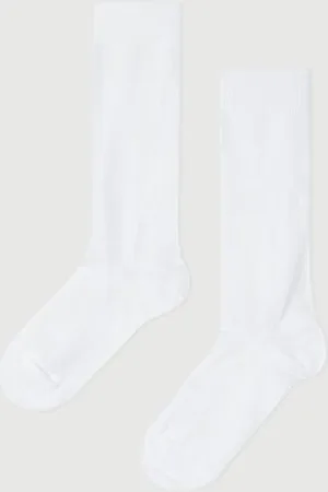 Calzedonia Calze Lunghe da Bambino in Cotone Unisex