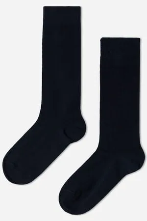 Calzedonia Calze Lunghe da Bambino in Cotone Unisex