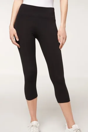 Calzedonia Leggings Capri in Cotone Donna