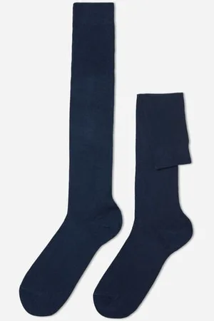 Calzedonia Calze Lunghe con Cashmere da Uomo Uomo