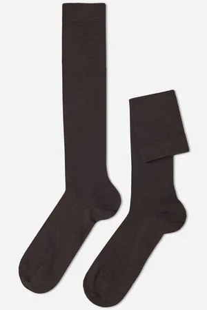 Calzedonia Calze Lunghe Lana e Cotone da Uomo Uomo