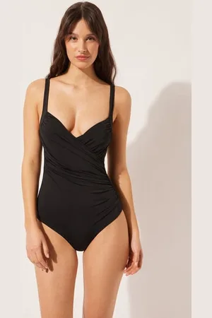 Calzedonia Costume Intero Contenitivo Leggermente Imbottito Indonesia Donna