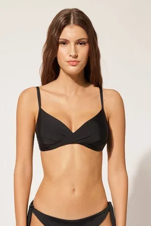 Calzedonia Bikini Triangolo Imbottito Graduato con Incrocio Indonesia Donna