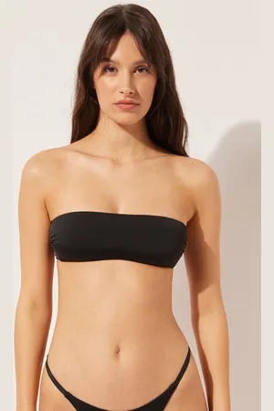 Calzedonia Costume a Fascia Imbottita Dritta Indonesia Donna