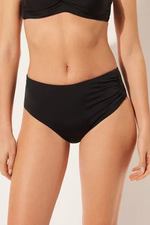 Calzedonia Slip a Vita Alta Contenitivo Costume Indonesia Donna