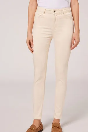 Calzedonia jeans push up vita alta sales