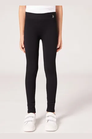 Calzedonia Leggings a Coste da Bambina Bambina