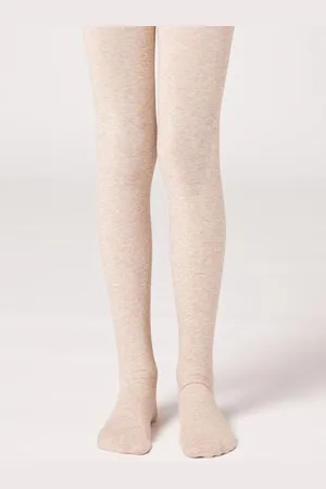 Calzedonia Collant in Cotone Eco Coprenti Bambina Bambina