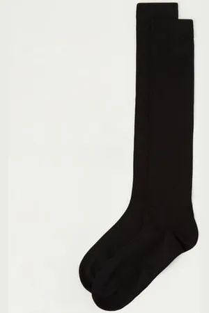 Calzedonia Calze Lunghe in Caldo Cotone Uomo