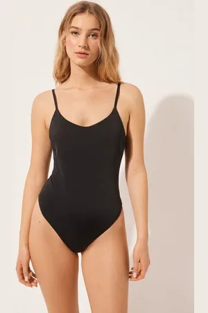Calzedonia Costume Intero Contenitivo Leggermente Imbottito Indonesia Donna
