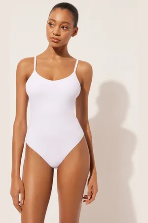 Calzedonia Costume Intero Contenitivo Leggermente Imbottito Indonesia Donna