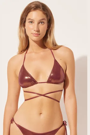 Calzedonia Triangolo Costume Metallic Skin Donna