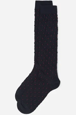 Calzedonia Calze Lunghe Rombi da Uomo Uomo