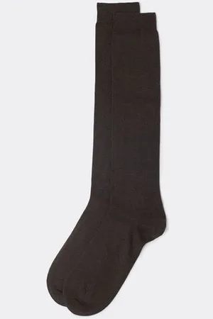 Calzedonia Calze Lunghe in Caldo Cotone Uomo