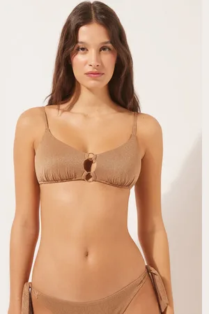 Calzedonia Top Canotta Costume Golden Gleam Donna