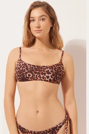 Calzedonia Top Canotta Costume Classic Animalier Donna