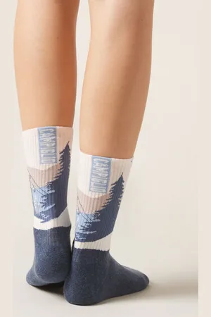 Calzedonia Calzini con Cashmere Fantasia Montagna Donna
