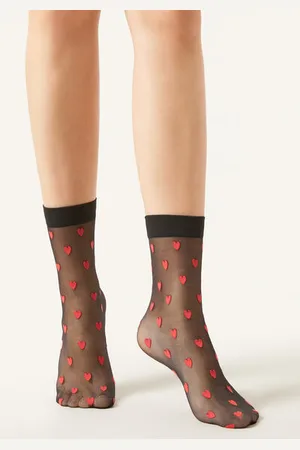 Calzedonia Calzini Velati con Cuori Donna