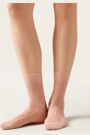 Calzedonia Calze Traforate in Cotone Donna