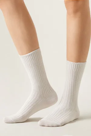 Calzedonia Calzini a Coste in Cotone Donna