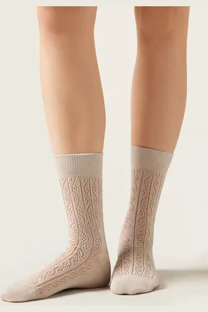 Calzedonia Calze Traforate in Cotone Donna