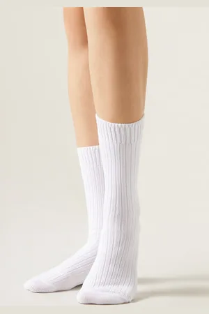 Calzedonia Calzini a Coste in Cotone Donna