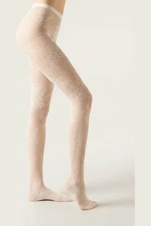 Calzedonia Calze a Rete Floreale Donna