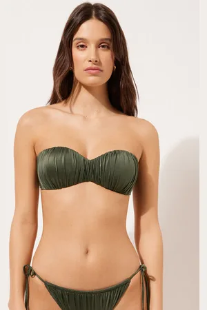 Calzedonia Fascia Imbottitura Graduata Costume Shiny Satin Donna