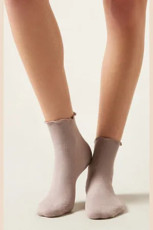 Calzedonia Calzini a Costine in Cotone Donna
