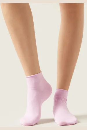 Calzedonia Calzini Corti Senza Elastico in Cotone Donna