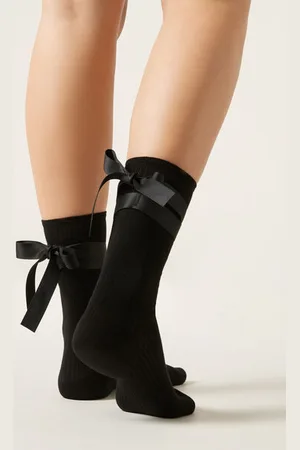 Calzedonia Calzini in Cotone con Nastro Donna