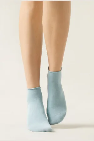 Calzedonia Calzini Corti Senza Elastico in Cotone Donna
