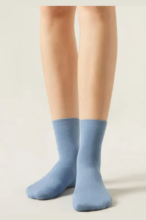 Calzedonia Calze Corte con Bordo Lavorato Donna