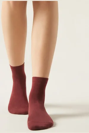 Calzedonia Calze Corte con Bordo Lavorato Donna