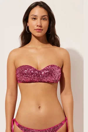 Calzedonia Fascia Imbottita Costume Surface Royal Donna
