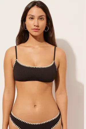 Calzedonia Top Canotta Costume Bicolor Donna