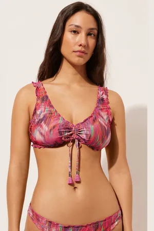 Calzedonia Top Canotta Costume Multicolor Ethnic Donna