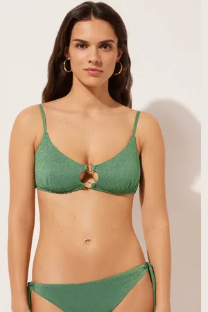 Calzedonia Top Canotta Costume Golden Gleam Donna