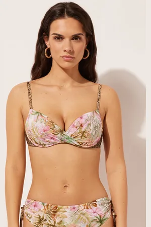 Calzedonia Push Up Super Imbottito Costume Wild Tropics Donna