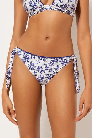 Calzedonia Slip Lacci Costume Blue Corals Donna
