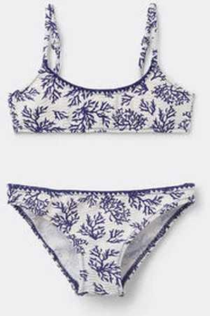 Calzedonia Costume Due Pezzi Bambina Blue Corals Bambina