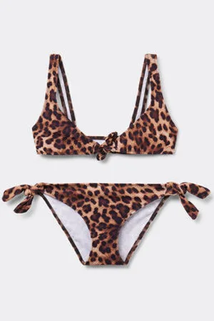 Calzedonia Costume Due Pezzi Bambina Classic Animalier Bambina