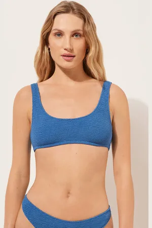 Calzedonia Top Canotta Costume Crinkle Waves Donna