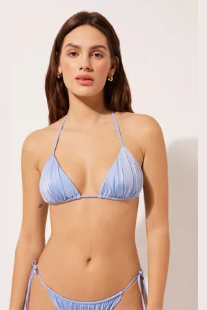 Calzedonia Triangolo Imbottiture Estraibili Costume Shiny Satin Donna