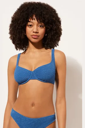 Calzedonia Balconcino Costume Crinkle Waves Donna