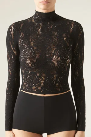 Calzedonia Top in Pizzo Floreale Donna